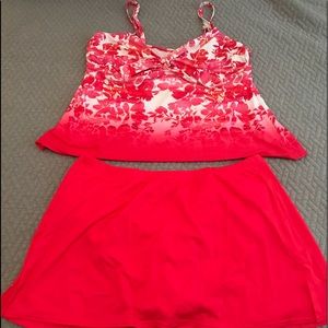 Size 22 Skirt and 24 Top SFO Tankini
